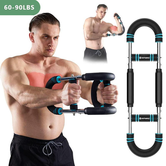 Elevate Your Workout with the HOTWAVE Adjustable Arm Trainer - Ultimate Chest and Shoulder Fitness Equipment for Home and Travel