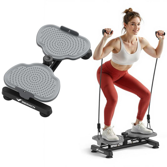 Merach Waist Twist Machine for Core Strengthening - Non-Slip, Quiet Exercise Equipment for Abdominal Workouts