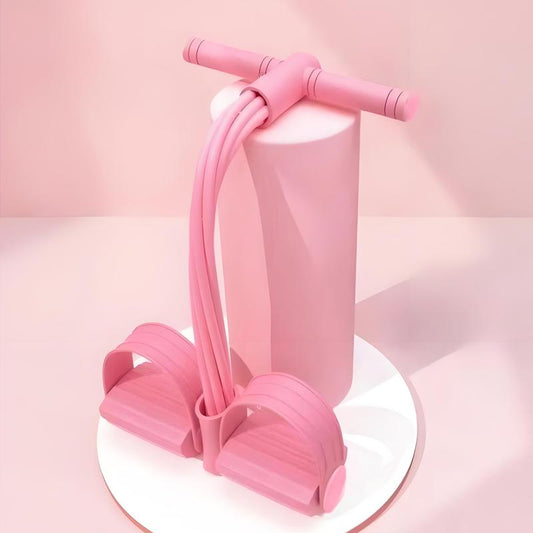 Elevate Your Fitness with the Multifunctional Resistance Pedal Trainer – 6 Adjustable Tubes for Ultimate Full-Body Workouts Anywhere!